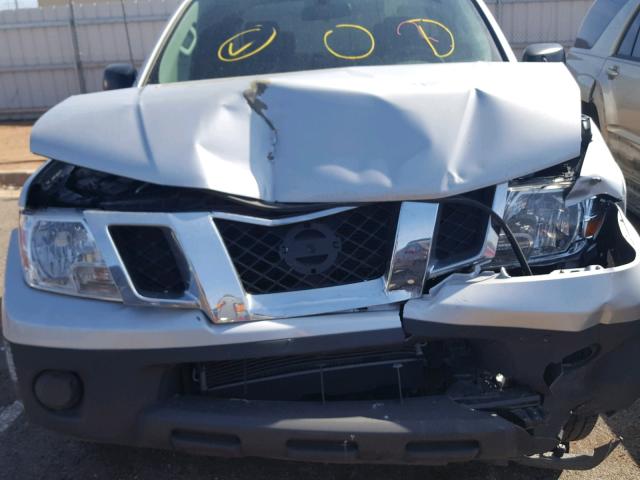 1N6BD0CT3FN763979 - 2015 NISSAN FRONTIER S SILVER photo 7