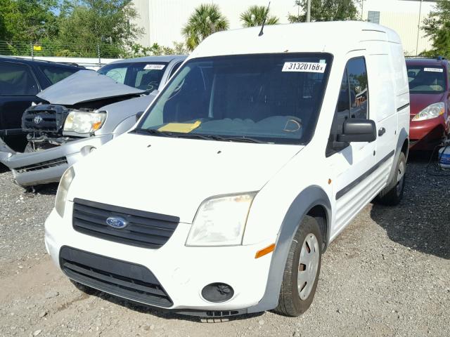 NM0LS7DN6AT042739 - 2010 FORD TRANSIT CO WHITE photo 2
