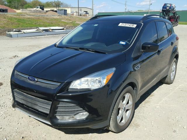 1FMCU0GX9EUD08476 - 2014 FORD ESCAPE SE BLACK photo 2