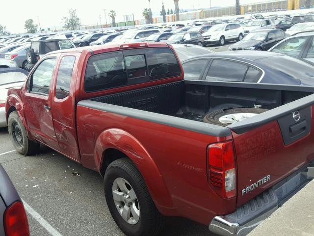 1N6AD0CU6DN725759 - 2013 NISSAN FRONTIER S RED photo 3