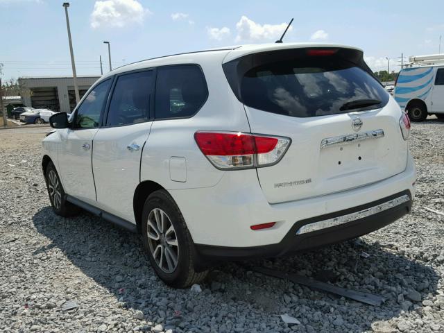 5N1AR2MN0FC613959 - 2015 NISSAN PATHFINDER WHITE photo 3