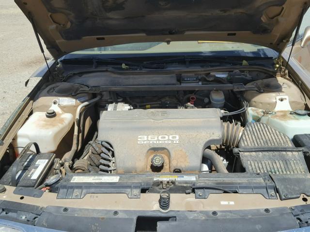 1G3HC52K7W4810197 - 1998 OLDSMOBILE REGENCY GOLD photo 7