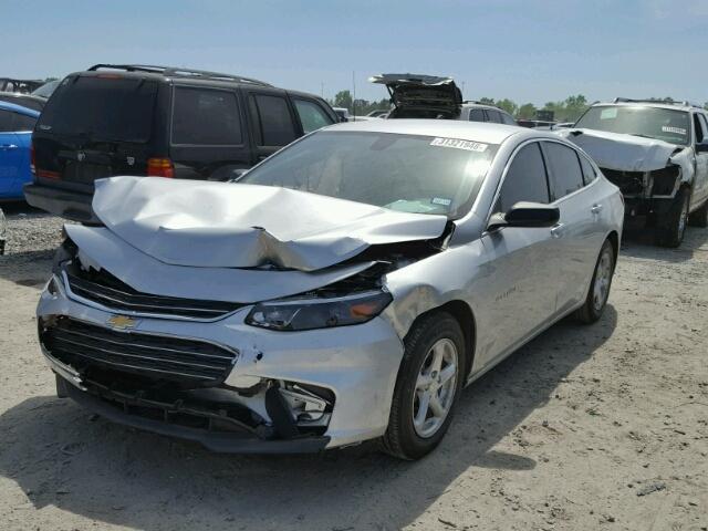 1G1ZB5ST7HF141882 - 2017 CHEVROLET MALIBU LS Gümüş foto 2