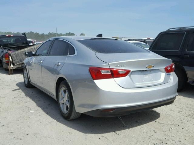 1G1ZB5ST7HF141882 - 2017 CHEVROLET MALIBU LS Gümüş foto 3