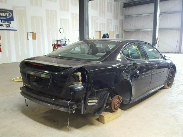2G2WP522351237213 - 2005 PONTIAC GRAND PRIX BLACK photo 4