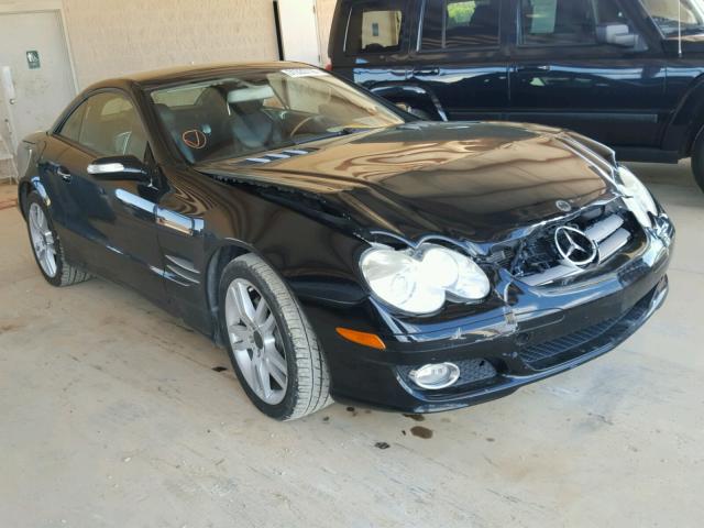 WDBSK71F28F138189 - 2008 MERCEDES-BENZ SL 550 BLACK photo 1