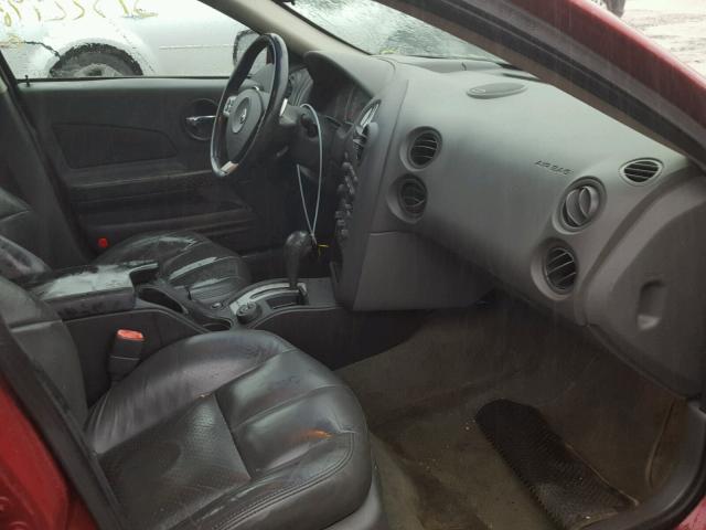 2G2WR524641205527 - 2004 PONTIAC GRAND PRIX 红色 照片 5
