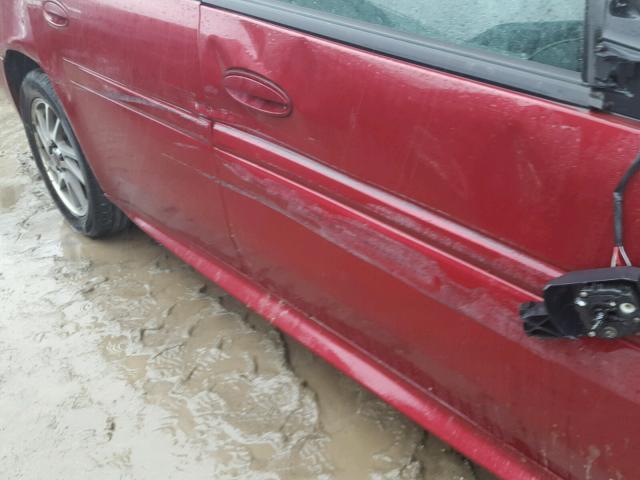 2G2WR524641205527 - 2004 PONTIAC GRAND PRIX 红色 照片 9