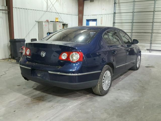 WVWAK93CX6P152571 - 2006 VOLKSWAGEN PASSAT 2.0 BLUE photo 4