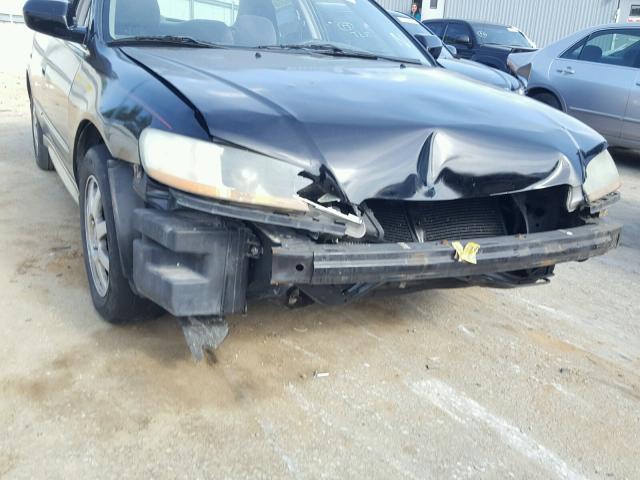 1HGCG56752A136763 - 2002 HONDA ACCORD SE BLACK photo 9