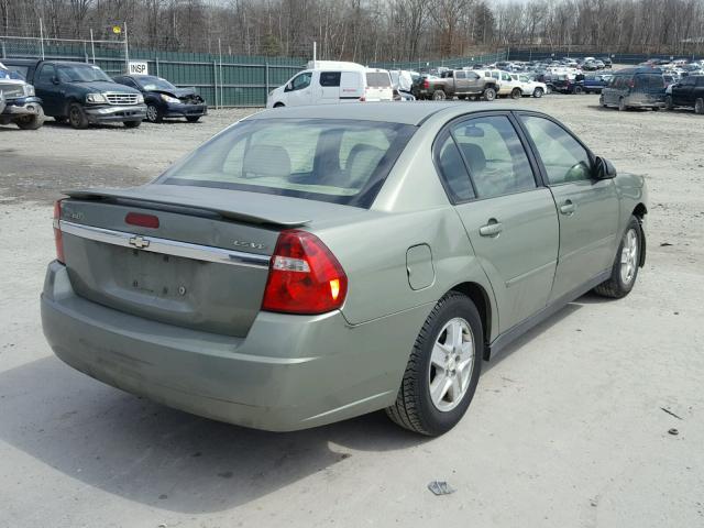 1G1ZT54855F291460 - 2005 CHEVROLET MALIBU LS მწვანე ფოტო 4