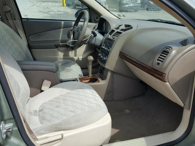 1G1ZT54855F291460 - 2005 CHEVROLET MALIBU LS მწვანე ფოტო 5