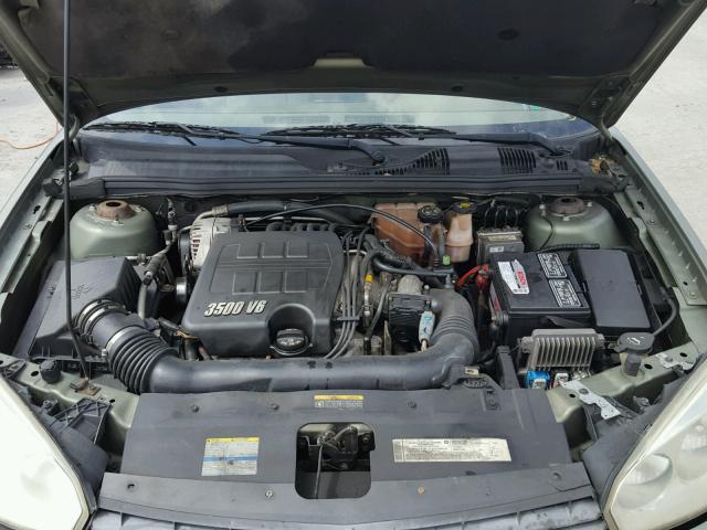 1G1ZT54855F291460 - 2005 CHEVROLET MALIBU LS მწვანე ფოტო 7