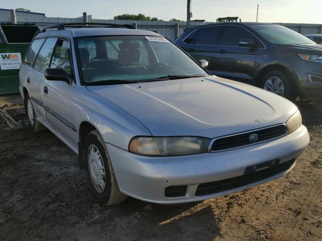 4S3BK4359T7938026 - 1996 SUBARU LEGACY L SILVER photo 1