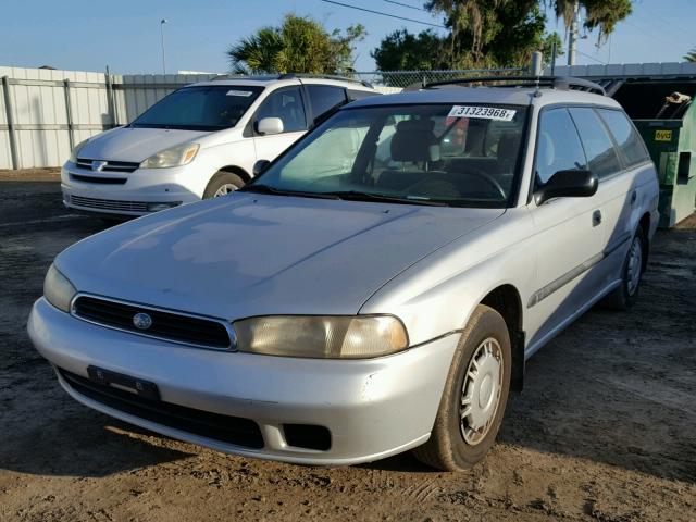 4S3BK4359T7938026 - 1996 SUBARU LEGACY L SILVER photo 2