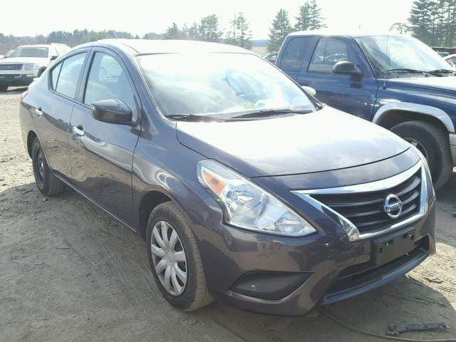 3N1CN7AP0FL811475 - 2015 NISSAN VERSA S CHARCOAL photo 1