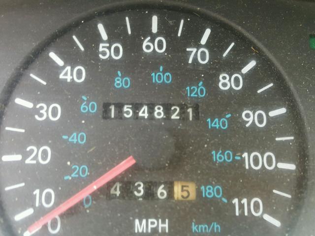 1Y1SK5263VZ432145 - 1997 GEO PRIZM BASE წითელი ფოტო 8