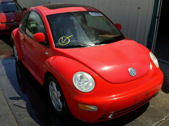 3VWCD21CXYM435796 - 2000 VOLKSWAGEN NEW BEETLE 红色 照片 1