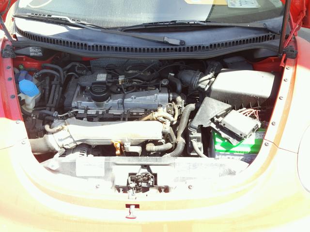 3VWCD21CXYM435796 - 2000 VOLKSWAGEN NEW BEETLE 红色 照片 7