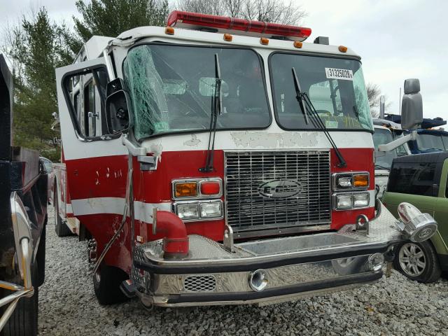 4ENRAAA8XW1008916 - 1998 EMERGENCY ONE FIRETRUCK RED photo 1