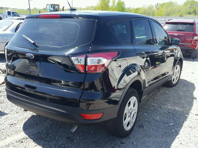 1FMCU0F79HUE29112 - 2017 FORD ESCAPE S BLACK photo 4