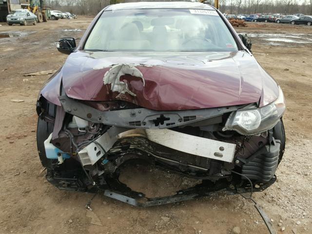 JH4CU2F62CC021202 - 2012 ACURA TSX TECH MAROON photo 9