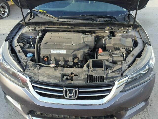 1HGCR3F88DA040877 - 2013 HONDA ACCORD EXL CHARCOAL photo 7