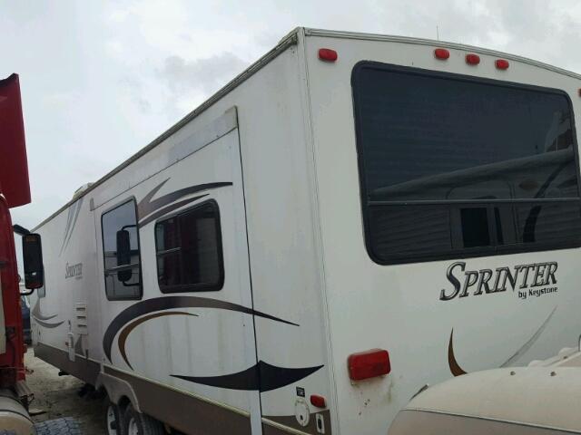 4YDT29728A1531698 - 2010 KEYSTONE SPRINTER WHITE photo 3