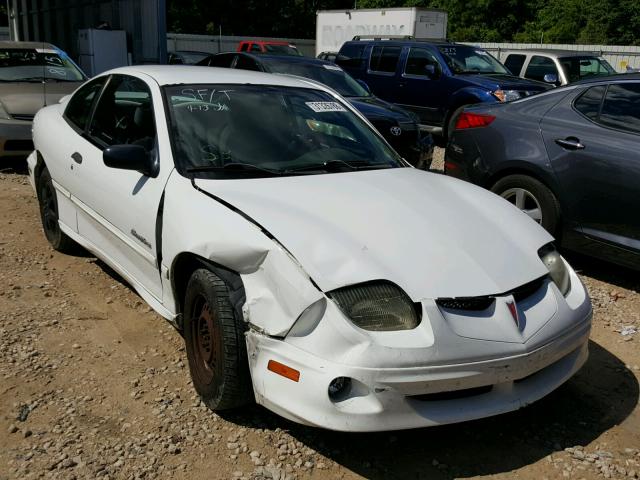 1G2JB1245Y7371375 - 2000 PONTIAC SUNFIRE SE WHITE photo 1