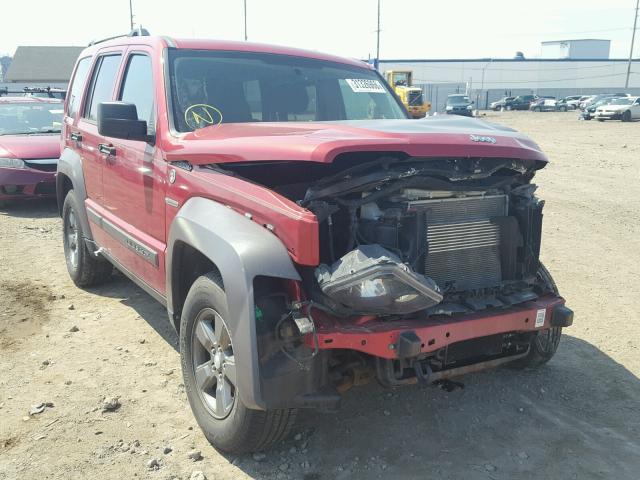 1J4PN3GK8AW148401 - 2010 JEEP LIBERTY RE ORANGE photo 1