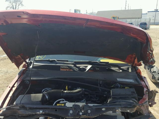 1J4PN3GK8AW148401 - 2010 JEEP LIBERTY RE ORANGE photo 7