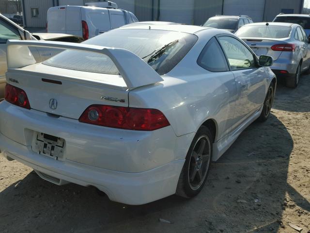 JH4DC53006S013439 - 2006 ACURA RSX TYPE-S WHITE photo 4