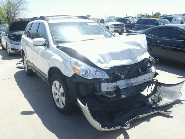 4S4BRCLC0B3401390 - 2011 SUBARU OUTBACK 2. WHITE photo 1