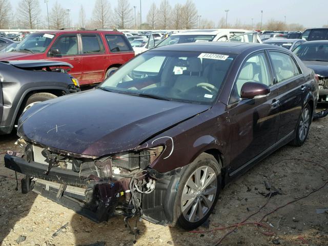 4T1BK3DB0BU397216 - 2011 TOYOTA AVALON BAS PURPLE photo 2