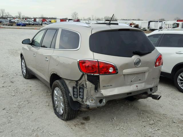 5GAKRCED4CJ255181 - 2012 BUICK ENCLAVE TAN photo 3