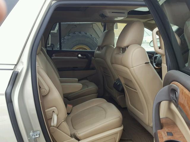 5GAKRCED4CJ255181 - 2012 BUICK ENCLAVE TAN photo 6