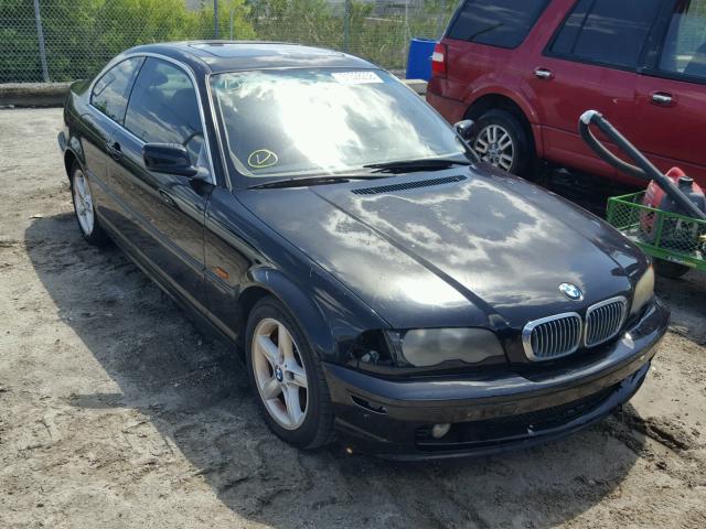 WBABN33462PG54229 - 2002 BMW 325 CI BLACK photo 1