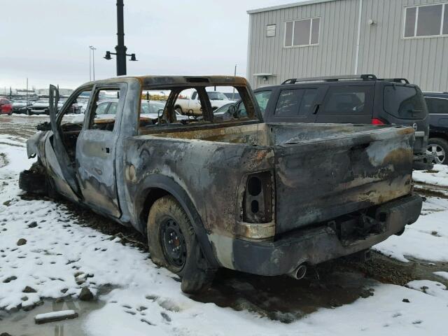 1C6RR7YTXFS771221 - 2015 RAM 1500 REBEL დამწვარი ფოტო 3