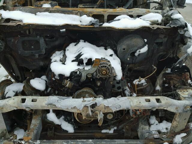 1C6RR7YTXFS771221 - 2015 RAM 1500 REBEL დამწვარი ფოტო 7