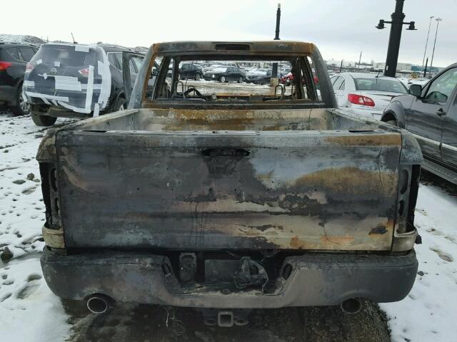 1C6RR7YTXFS771221 - 2015 RAM 1500 REBEL დამწვარი ფოტო 9