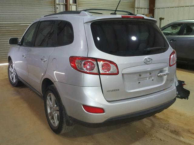 5XYZK3AB1BG044010 - 2011 HYUNDAI SANTA FE L SILVER photo 3