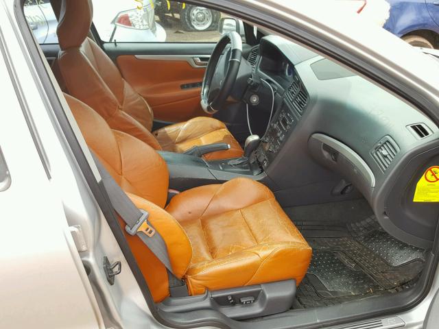 YV1RH52Y642388081 - 2004 VOLVO S60 R ვერცხლისფერი ფოტო 5