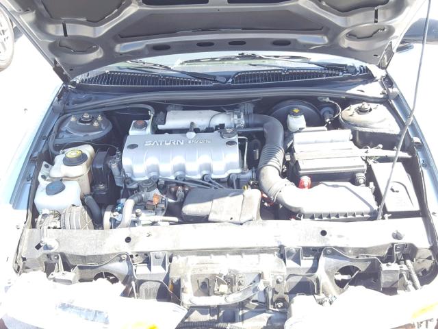 1G8ZH528X2Z303683 - 2002 SATURN SL1 BLUE photo 7