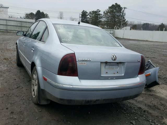 WVWRH63B53P046810 - 2003 VOLKSWAGEN PASSAT GLX 蓝色 照片 3