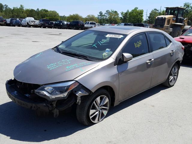 5YFBPRHE5EP050852 - 2014 TOYOTA COROLLA EC 米色 照片 2