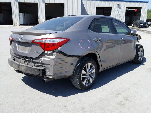 5YFBPRHE5EP050852 - 2014 TOYOTA COROLLA EC 米色 照片 4