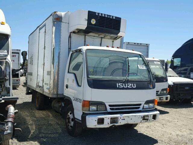 4KLB4B1U53J802777 - 2003 ISUZU NPR WHITE photo 1