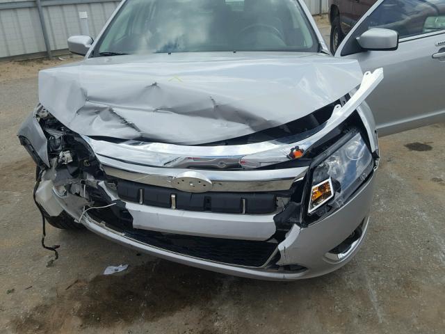 3FAHP0KC7AR243558 - 2010 FORD FUSION SPO SILVER photo 7