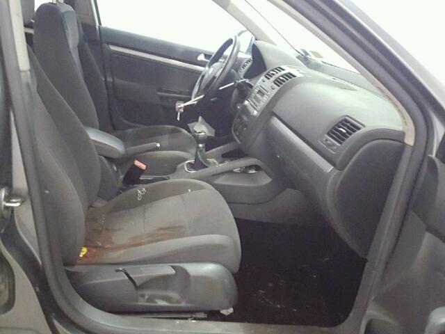 3VWJZ71K18M086363 - 2008 VOLKSWAGEN JETTA S 灰色 照片 5