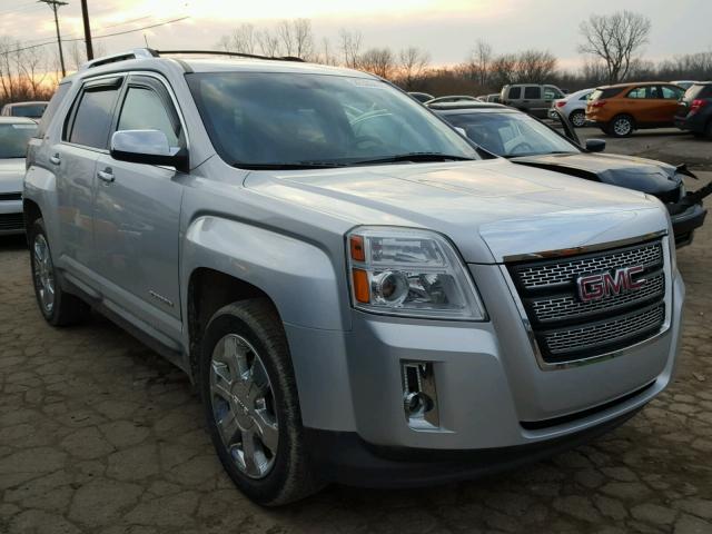 2CTFLJEY3A6255194 - 2010 GMC TERRAIN SL SILVER photo 1